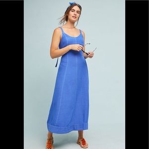 anthropologie maeve elseby lace up dress